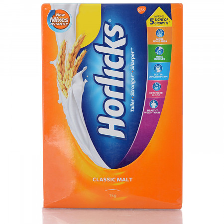 HORLICKS REGULAR MALT REFILL 1KG